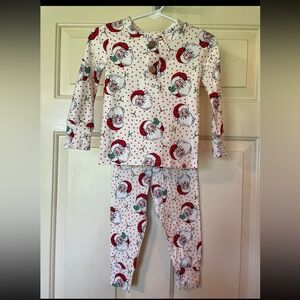 NWT Cheeky Plum Boy's Loungewear
Set- Jolly St. Nick- 18-24M
